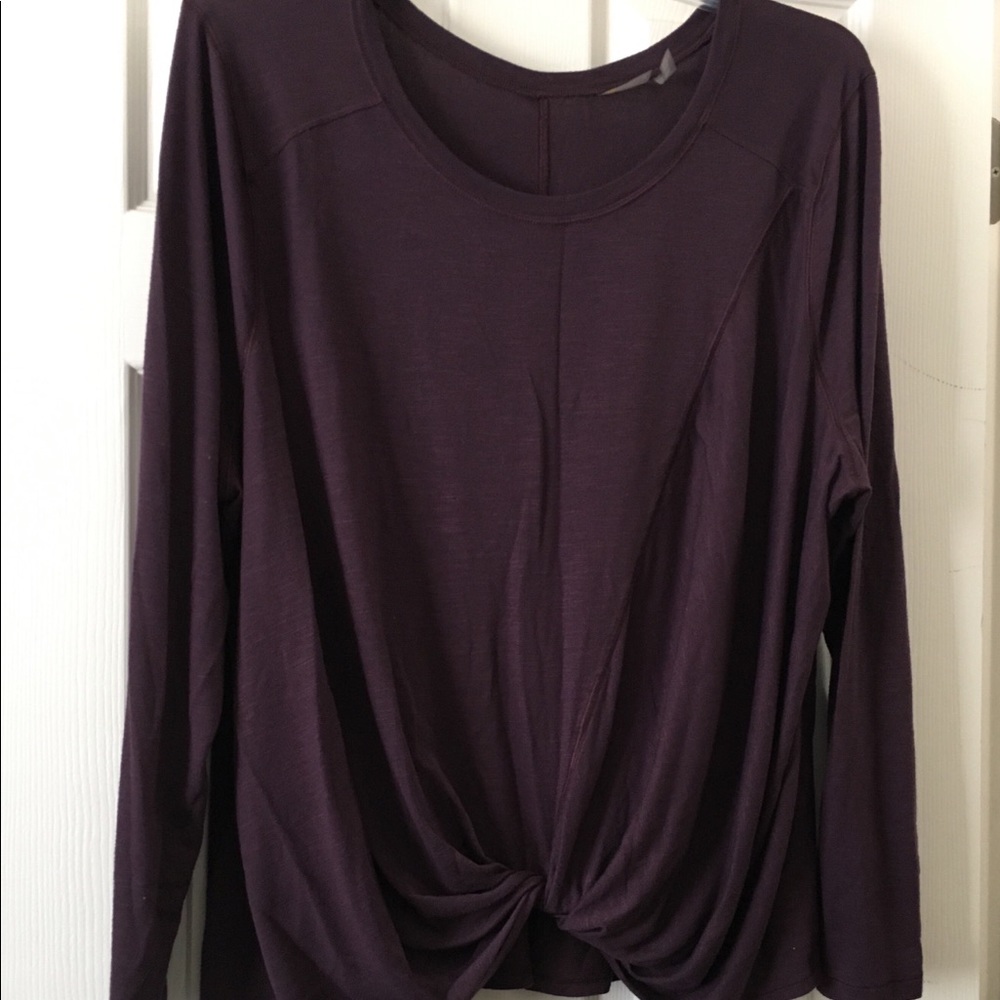 Zella ‘Twisty Turn’ long sleeve tee